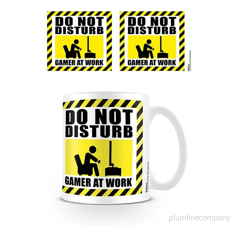 Gamer at Work Mug – Do Not Disturb Gamer at Work Mug – Do Not Disturb