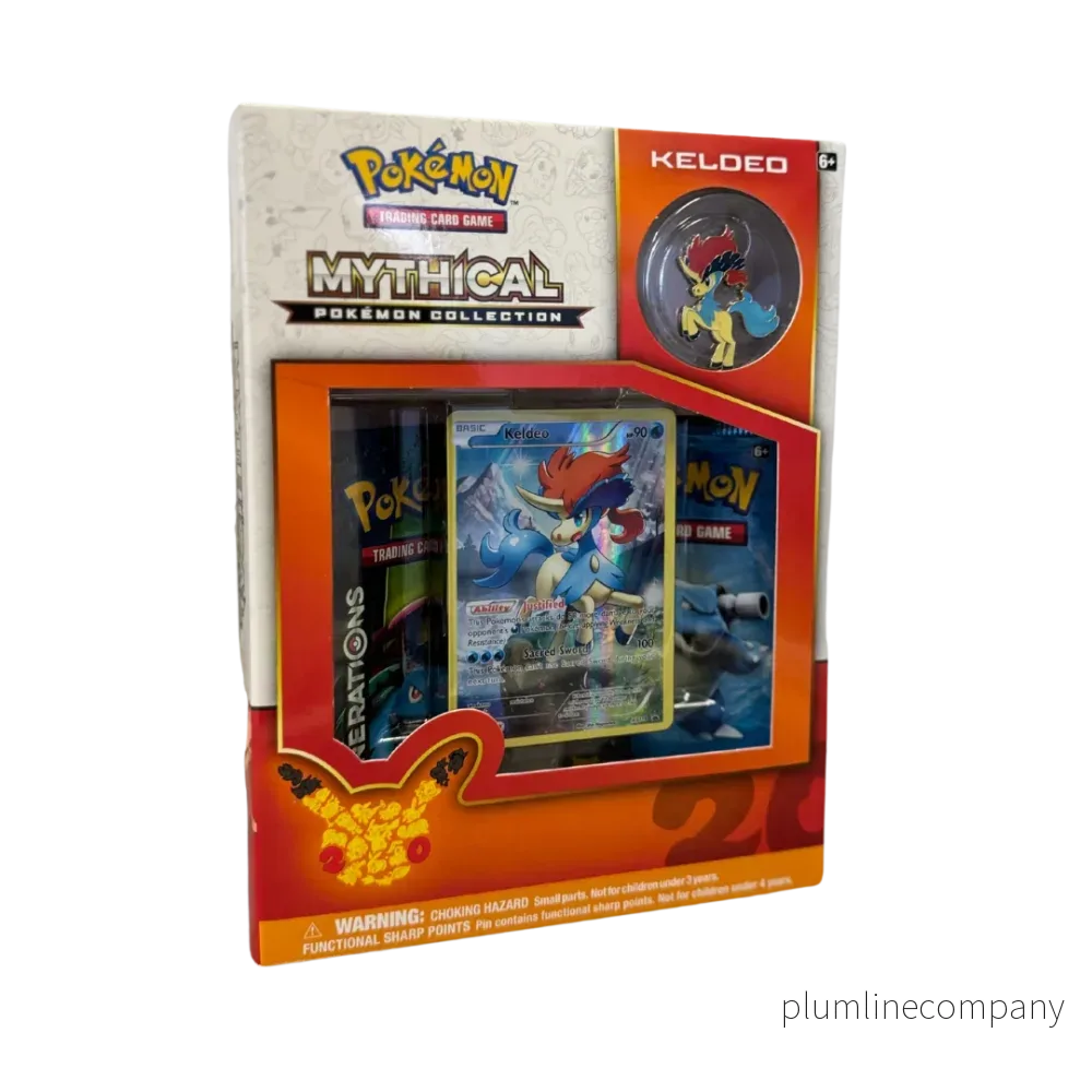 Pokémon: Mythical Keldeo Pin Collection Box Pokémon: Mythical Keldeo Pin Collection Box