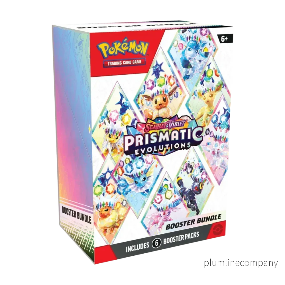 Pokémon Scarlet & Violet: Prismatic Evolutions Booster Bundle UTAN PLAST