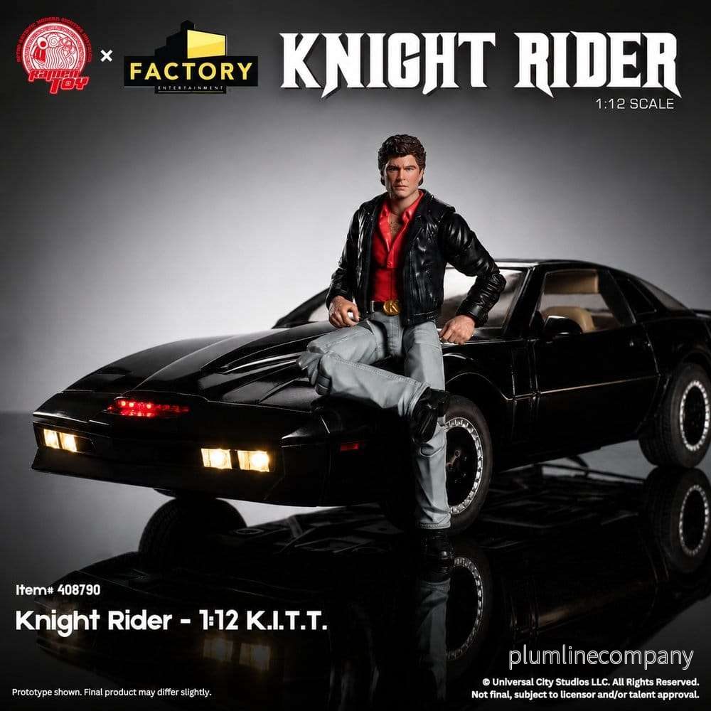 Knight Rider actionfigur 1/12 K.I.T.T. med Michael Knight - Bild 2