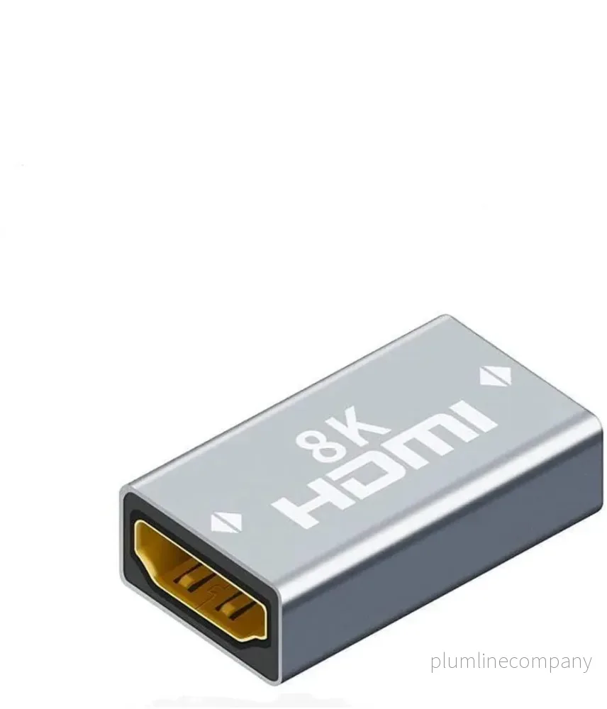 NÖRDIC HDMI 2.1 8K Hona till hona kabelförlängare HDMI könbytare NÖRDIC HDMI 2.1 8K Hona till hona kabelförlängare HDMI könbytare