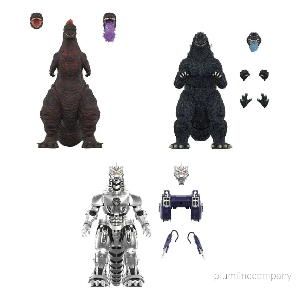 Godzilla Toho Ultimates Actionfigur Våg 06 Kiryu MechaGodzilla 21 cm - Bild 3