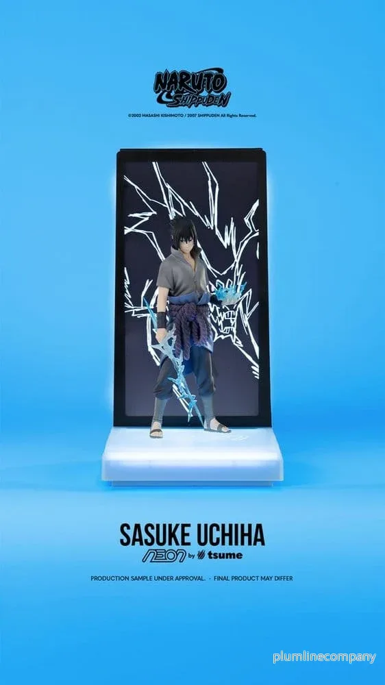 Naruto Neon Figur 1/9 Sasuke Uchiha 25 cm Naruto Neon Figur 1/9 Sasuke Uchiha 25 cm