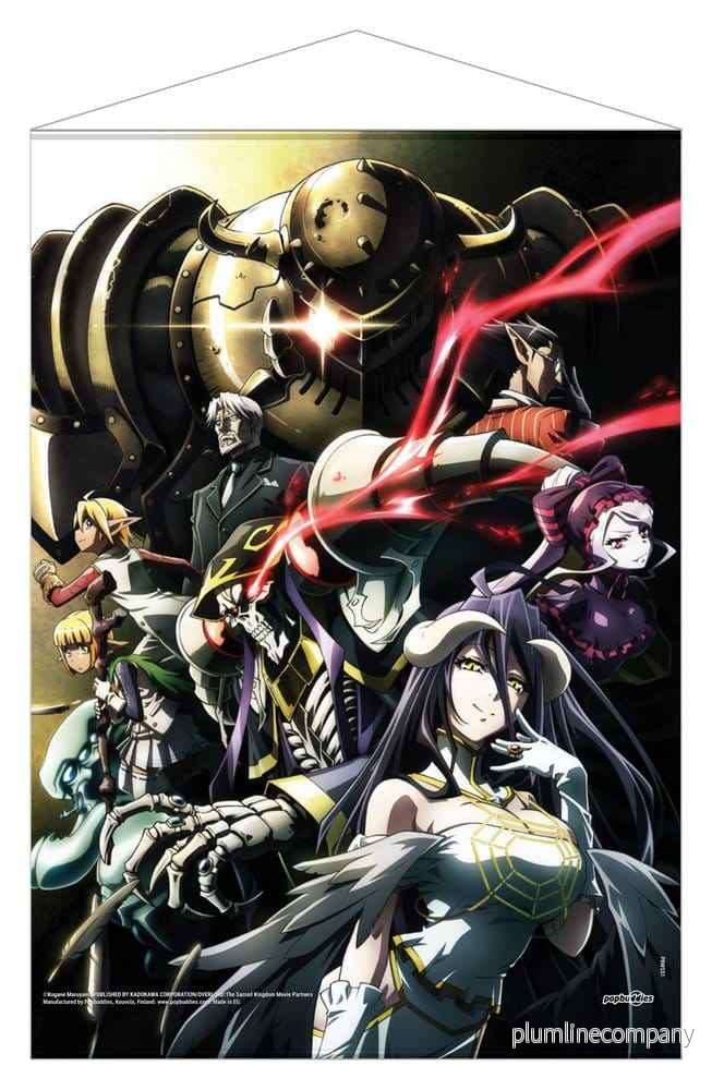 Overlord Väggscroll Säsong 4 Nyckelkonst 50 x 70 cm