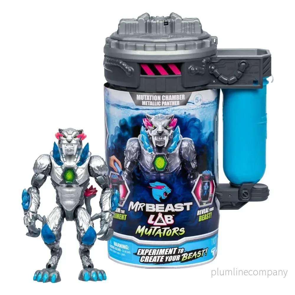 Mr. Beast Lab Action Figure Metallic Panther 26 cm - Bild 2