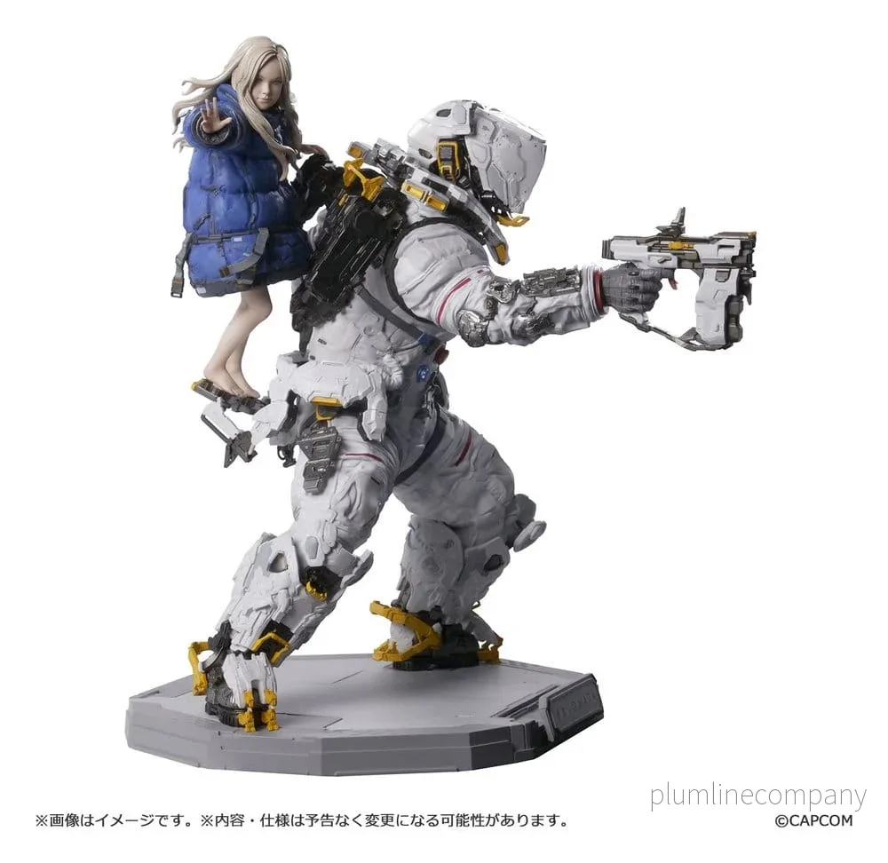 Pragmata Capcom Figuren Byggare Skaparens Modell PVC-figur Hugh & Diana 28 cm - Bild 3