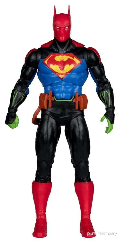 DC Multiverse Actionfigur Batman/Superman Fusion (World's Finest) 18 cm - Bild 3