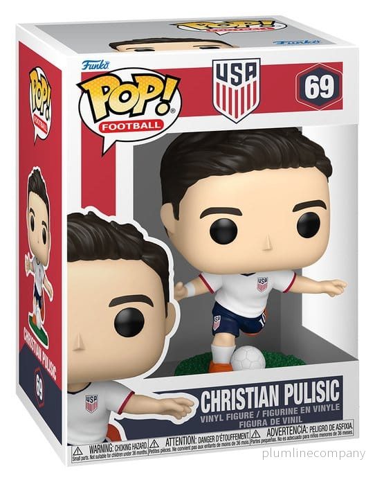 EFL POP! Fotbollsfigur USA – Christian Pulisic 9 cm - Bild 3