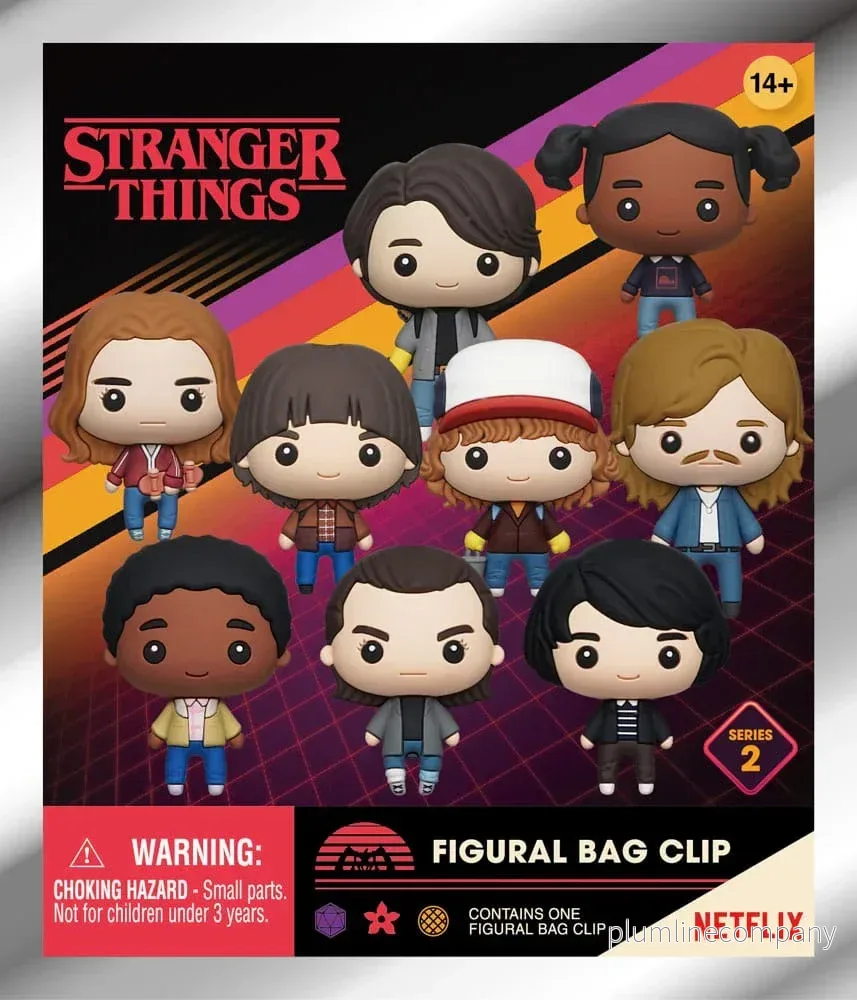 Stranger Things 3D PVC Bag Clips Series 2 Display (24) - Bild 3