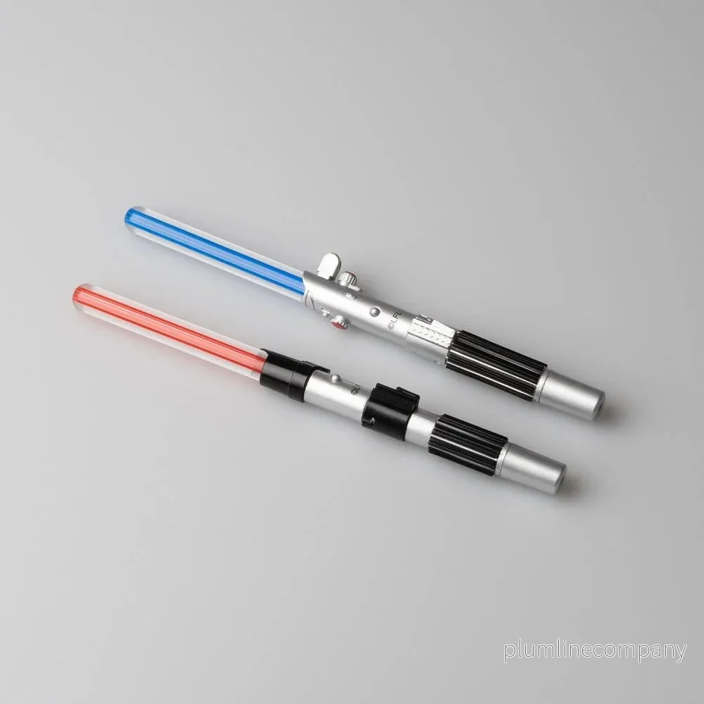 Star Wars Set med 2 Ljusstavspennor Luke Skywalker & Darth Vader - Bild 2