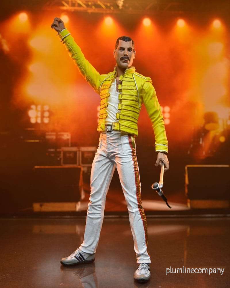 Freddie Mercury Action Figure Freddie Mercury (Yellow Jacket) 18 cm