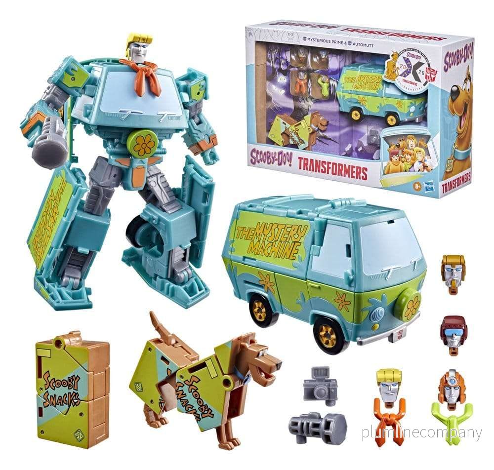 Transformers x Scooby-Doo Actionfigur 2-Pack Mysterious Prime & Automutt 15 cm - Bild 3