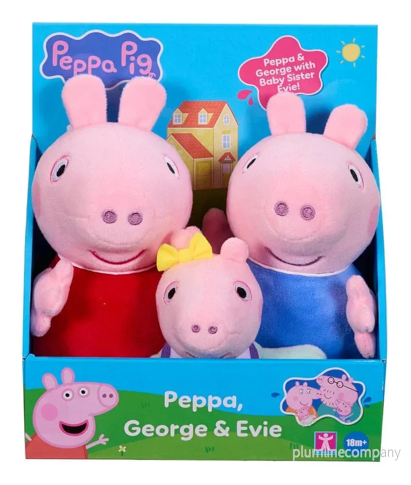 Greta Gris gosedjur 3er Pack - Bild 2