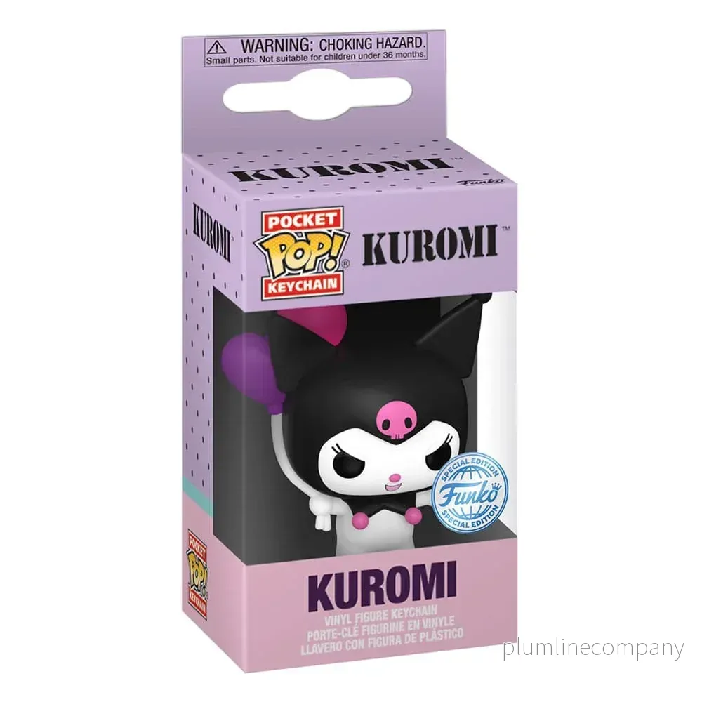 Hello Kitty POP! Vinyl Nyckelringar 4 cm Kuromi Display (12) - Bild 3