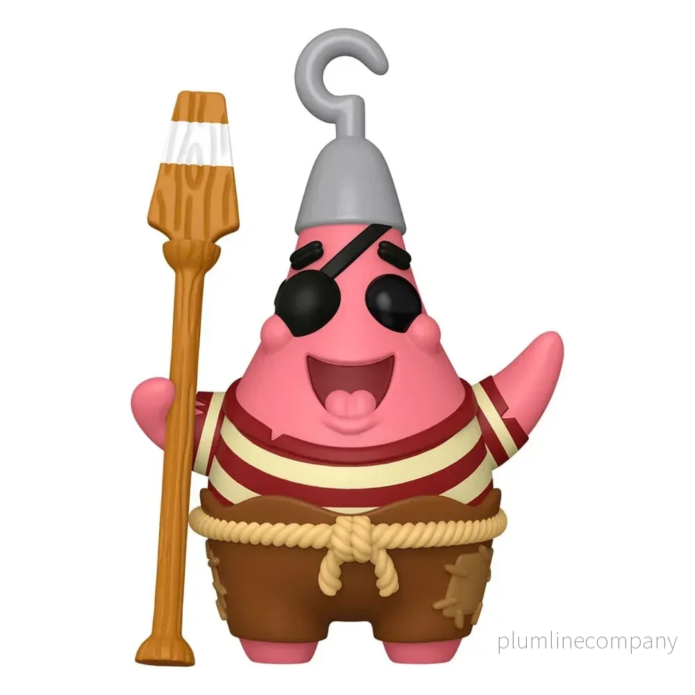 Svampbob POP! Figur Patrick Star (Pirate) 9 cm - Bild 2