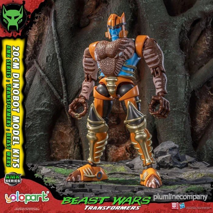 Transformers: Beast Wars AMK-serien Plastmodellkit Dinobot 20 cm Transformers: Beast Wars AMK-serien Plastmodellkit Dinobot 20 cm