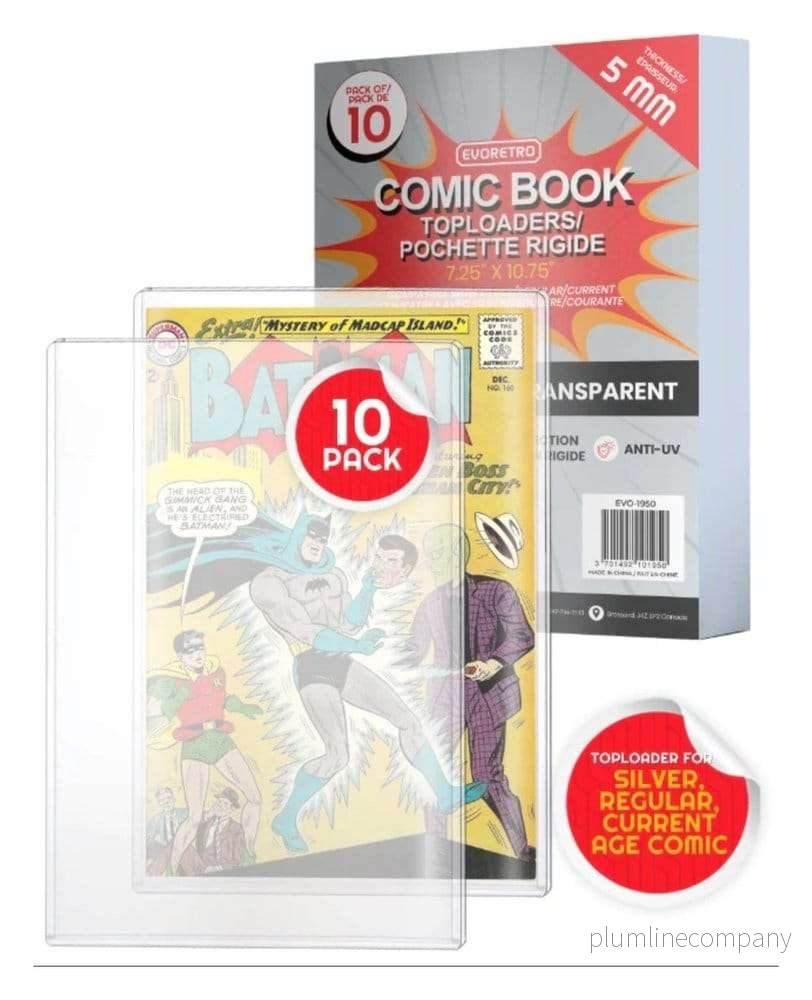 Evoretro Comics Topload Holder 10-Pack Silver - Bild 3