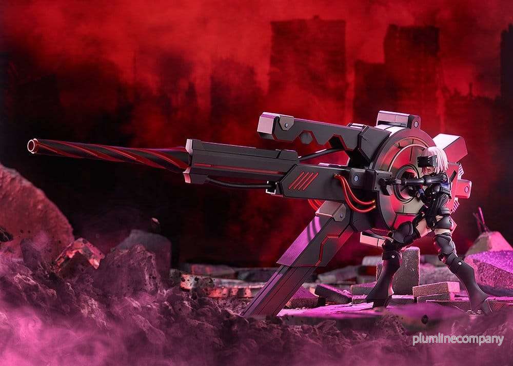 Fate/Grand Order PLAMATEA byggsats Shielder/Mash Kyrielight (Ortinax) Black Barrel Edition 17 cm - Bild 2