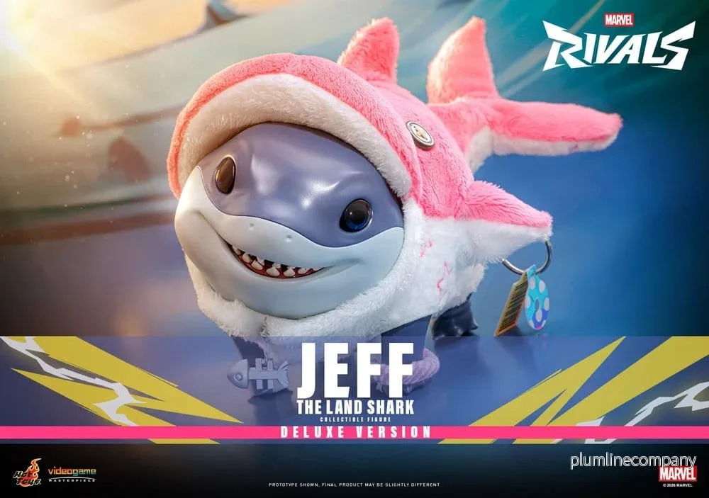 Marvel Rivals Videospelsmästerverk Serie Actionfigur Jeff the Land Shark (Deluxeversion) 11 cm - Bild 2