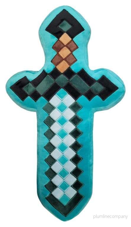 Minecraft Diamond Sword kudde 45 cm Minecraft Diamond Sword kudde 45 cm