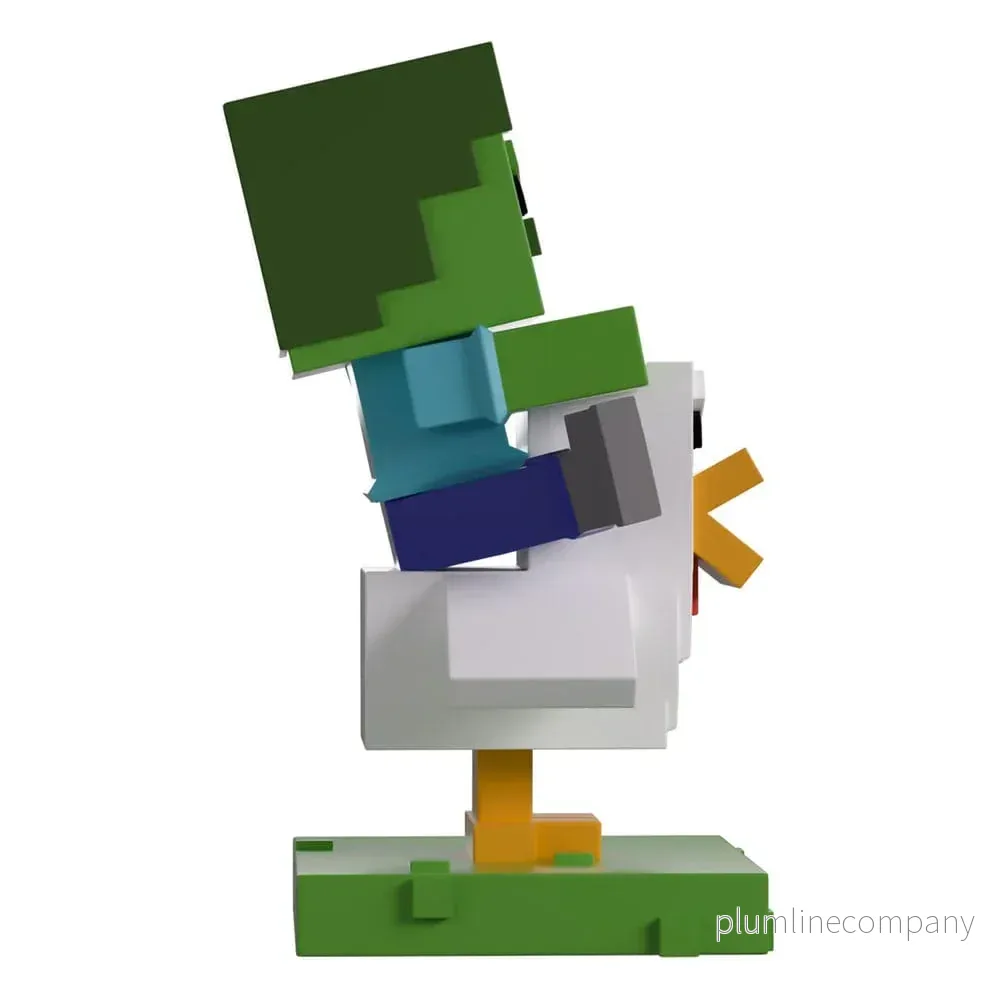 Minecraft Figur Chicken Jockey 12 cm - Bild 3