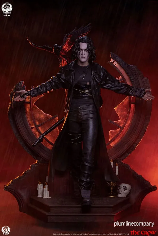 The Crow Epic Series Statue 1/3 Crow Deluxe Edition 66 cm