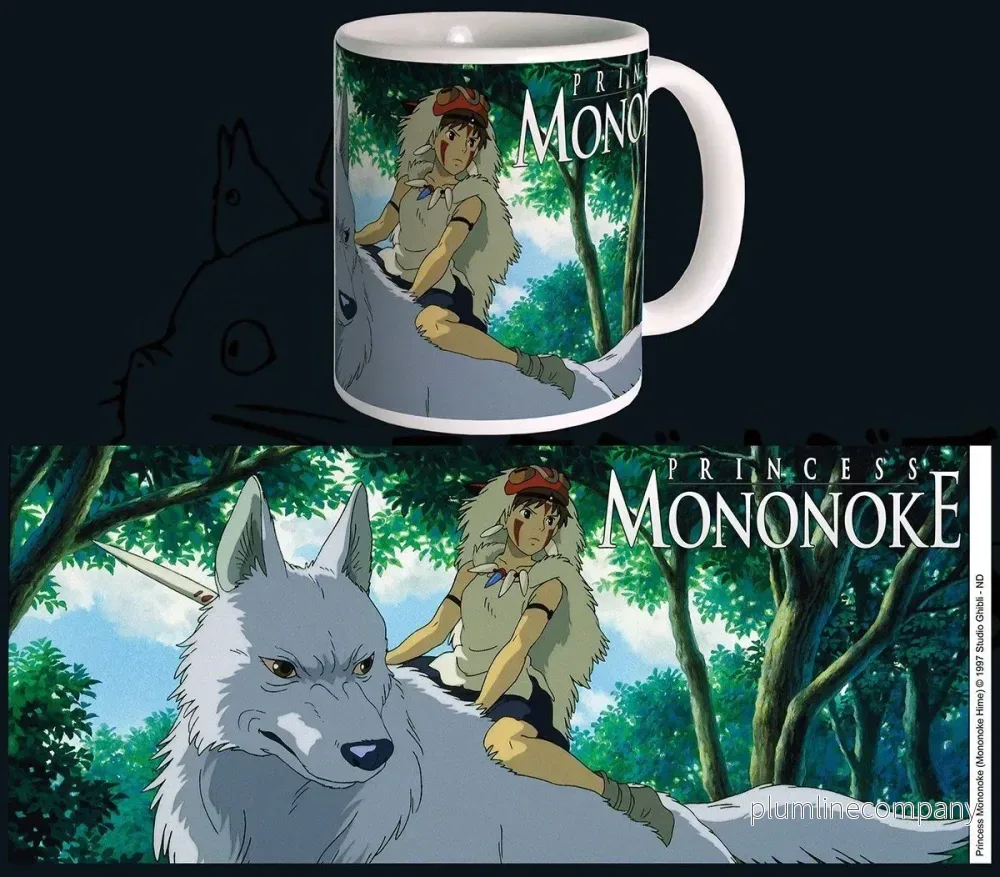 Studio Ghibli Mug - Princess Mononoke - Bild 2