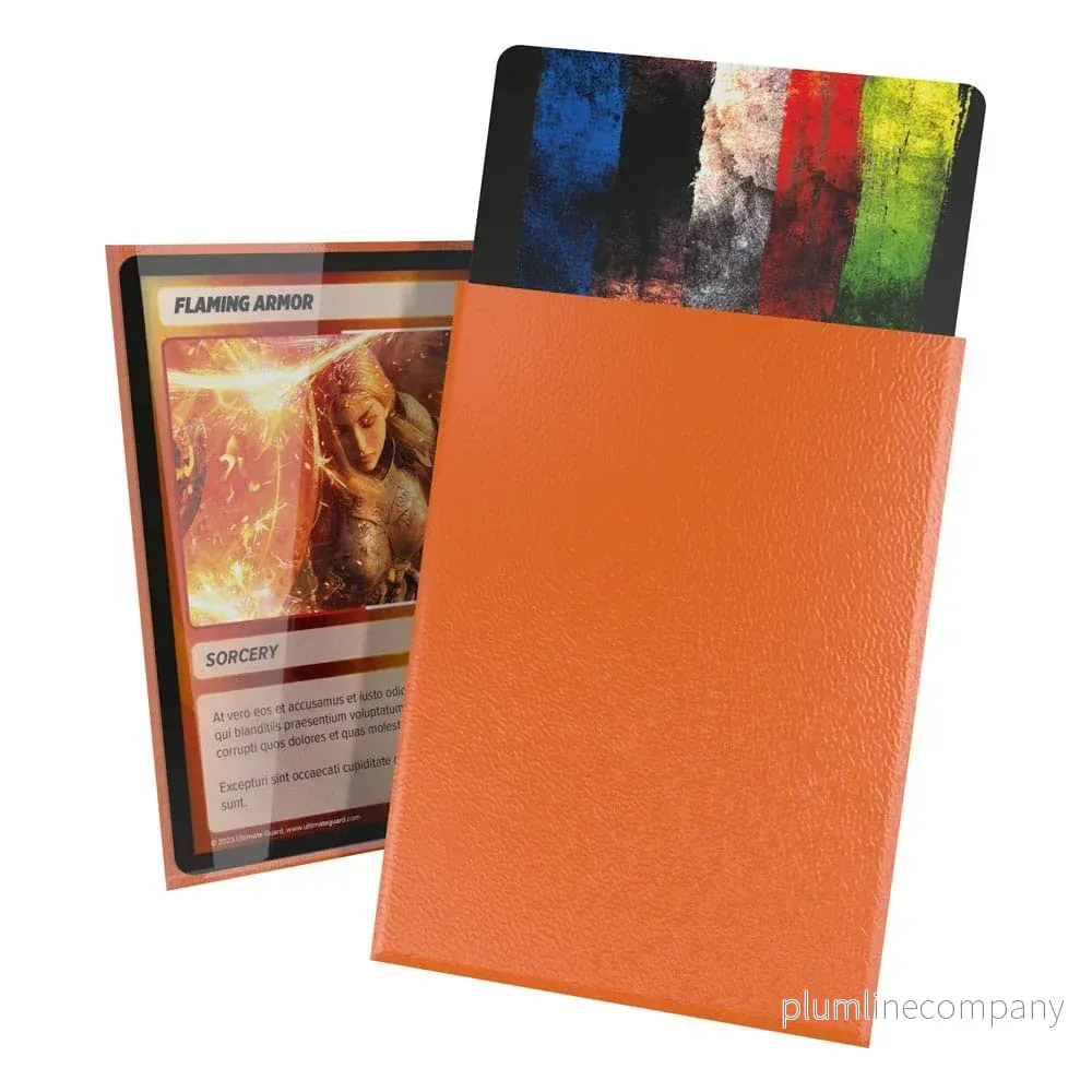 Ultimate Guard Cortex Sleeves Standard Size 100 - Orange - Bild 3