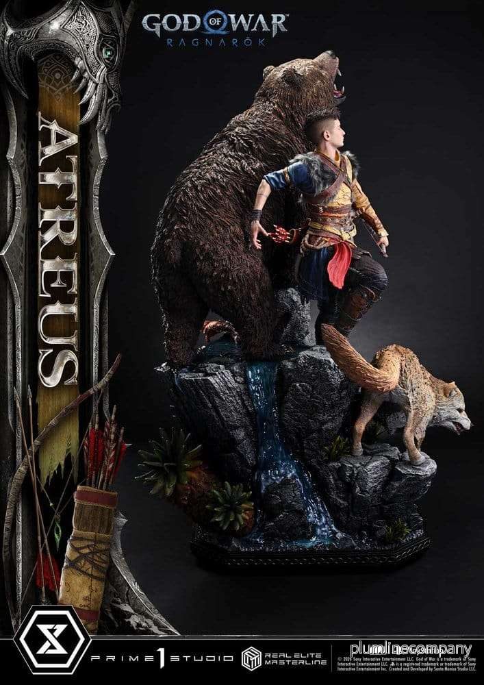 God of War: Ragnarok Real Elite Masterline-staty 1/3 Atreus 96 cm - Bild 3