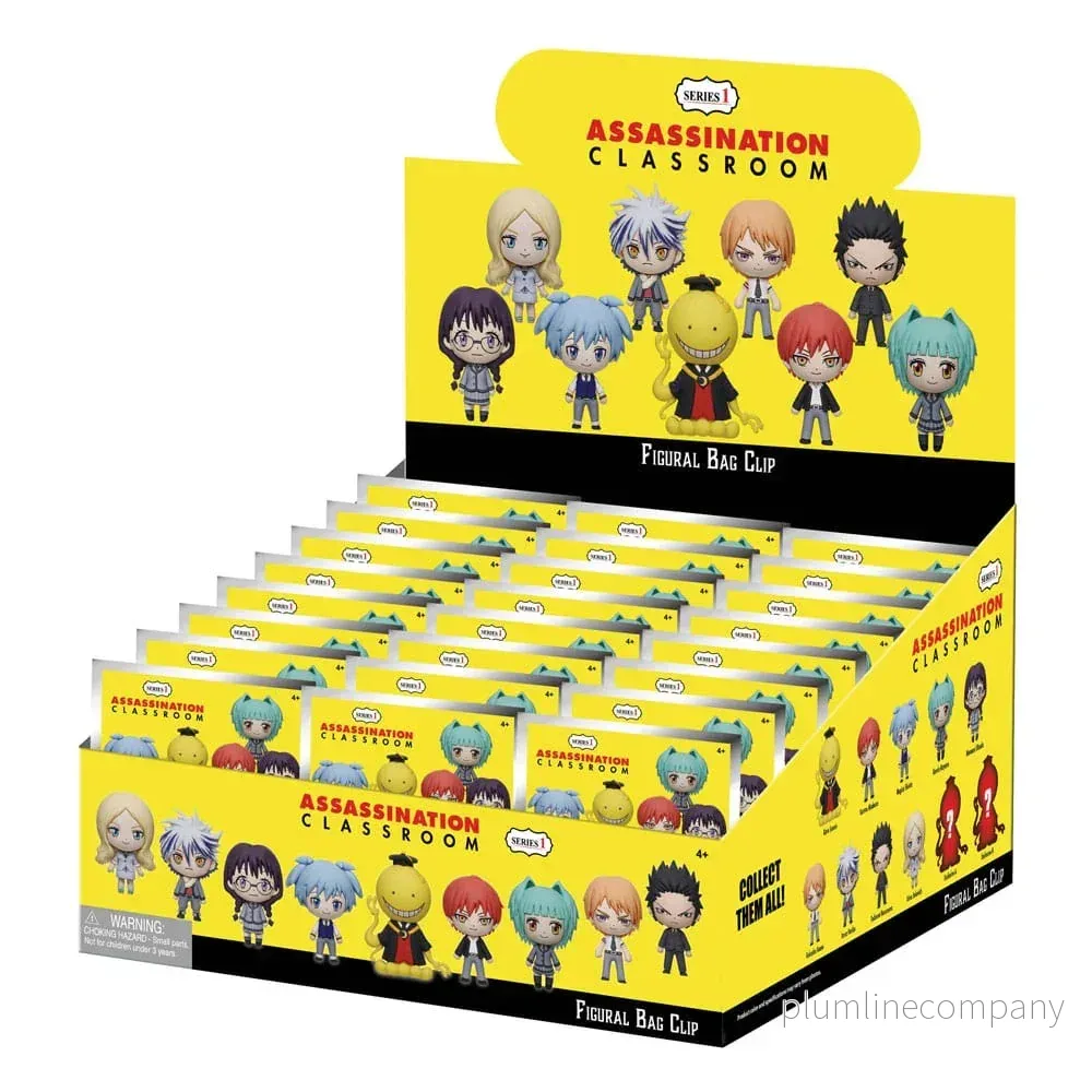 Assassination Classroom 3D Foam Bag Clips Series 1 Display (24) - Bild 2