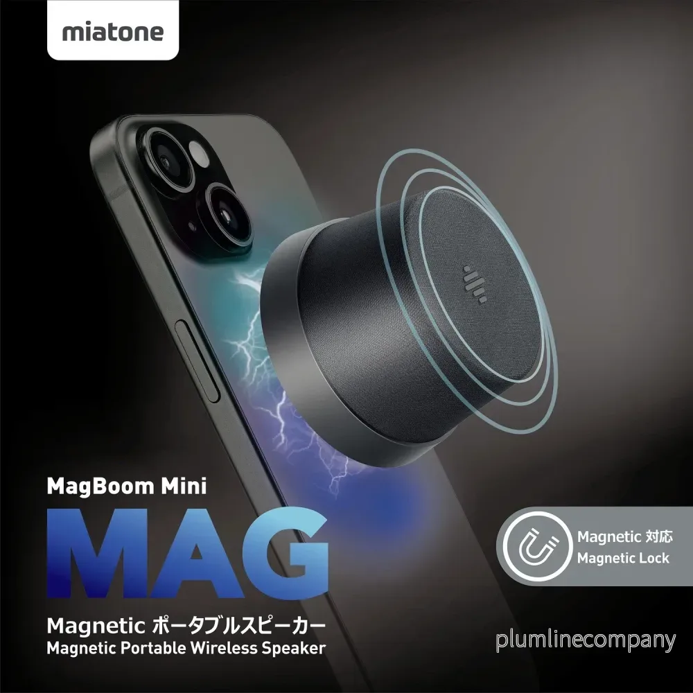 NÖRDIC Bluetooth 5.3 högtalare med magnet 3W IPX6 svart - Bild 3