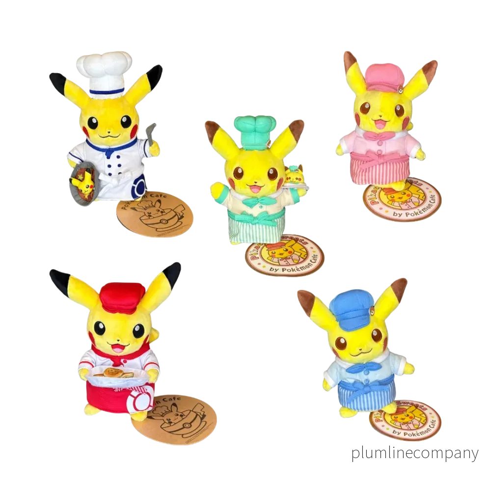 Pokémon TCG Plushie: Pikachu Café Edition Pokémon TCG Plushie: Pikachu Café Edition