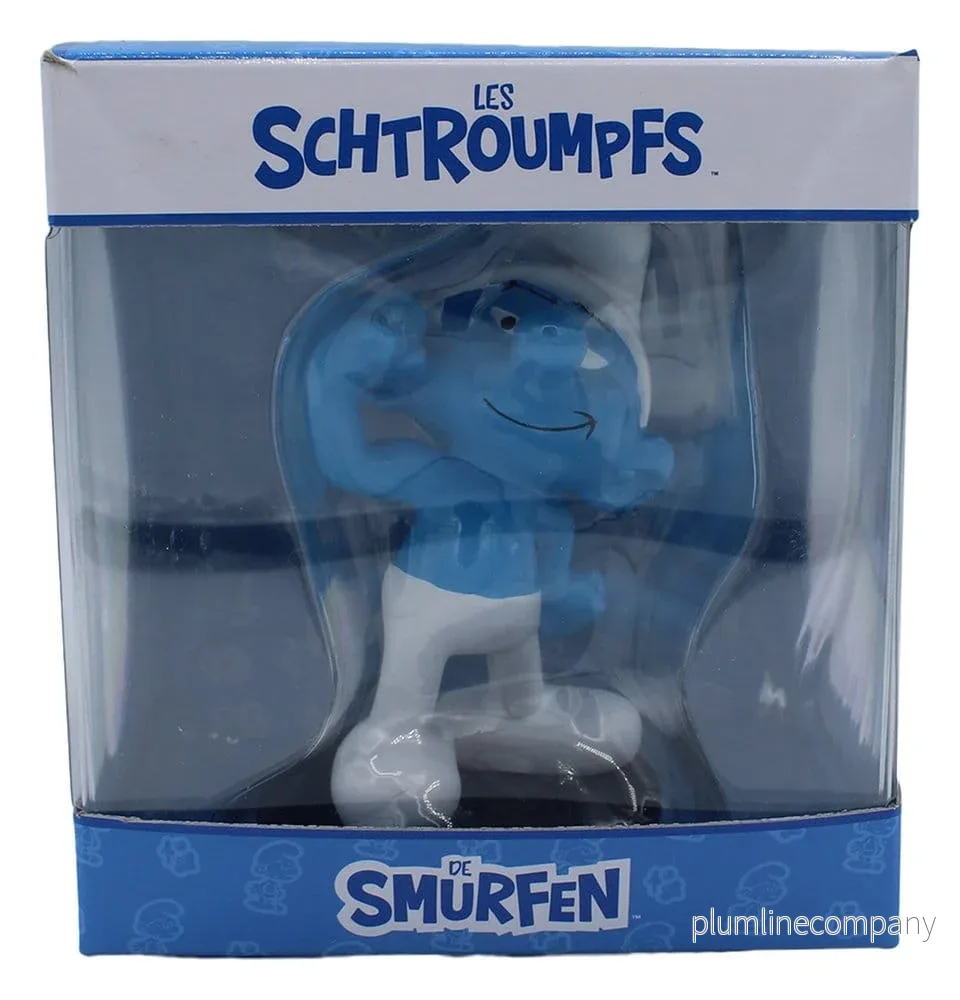 Smurfarna Figur Tuff Smurf 11 cm i Resin - Bild 2