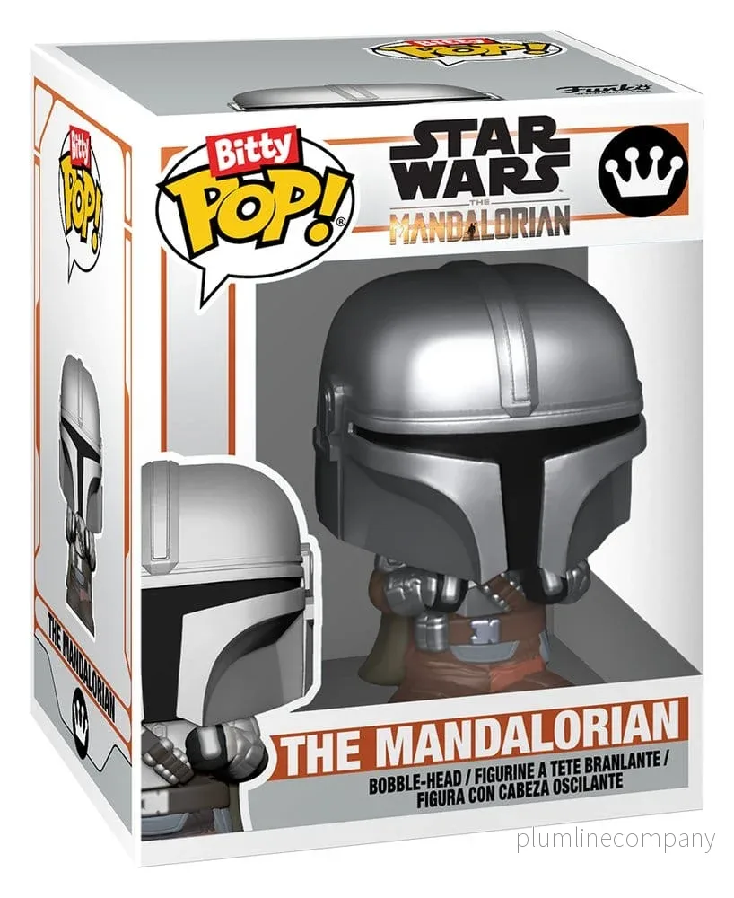 Star Wars Bitty POP! Ride Figur N1 med Mando 2,5 cm - Bild 3