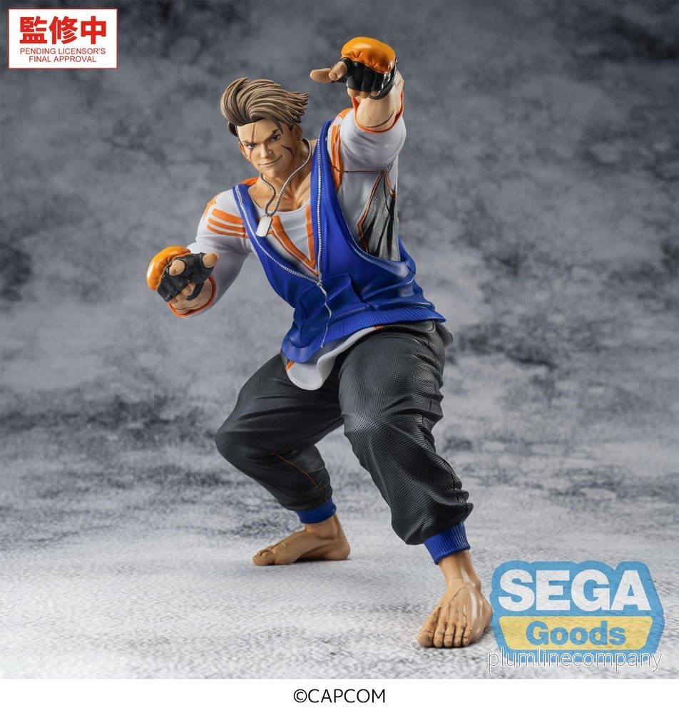 Street Fighter 6 FIGURIZMa PVC-figur Luke, cirka 22 cm hög