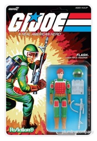 GI Joe ReAction+ Action Figur Wave 07 Flash (Comic) 10 cm - Bild 2