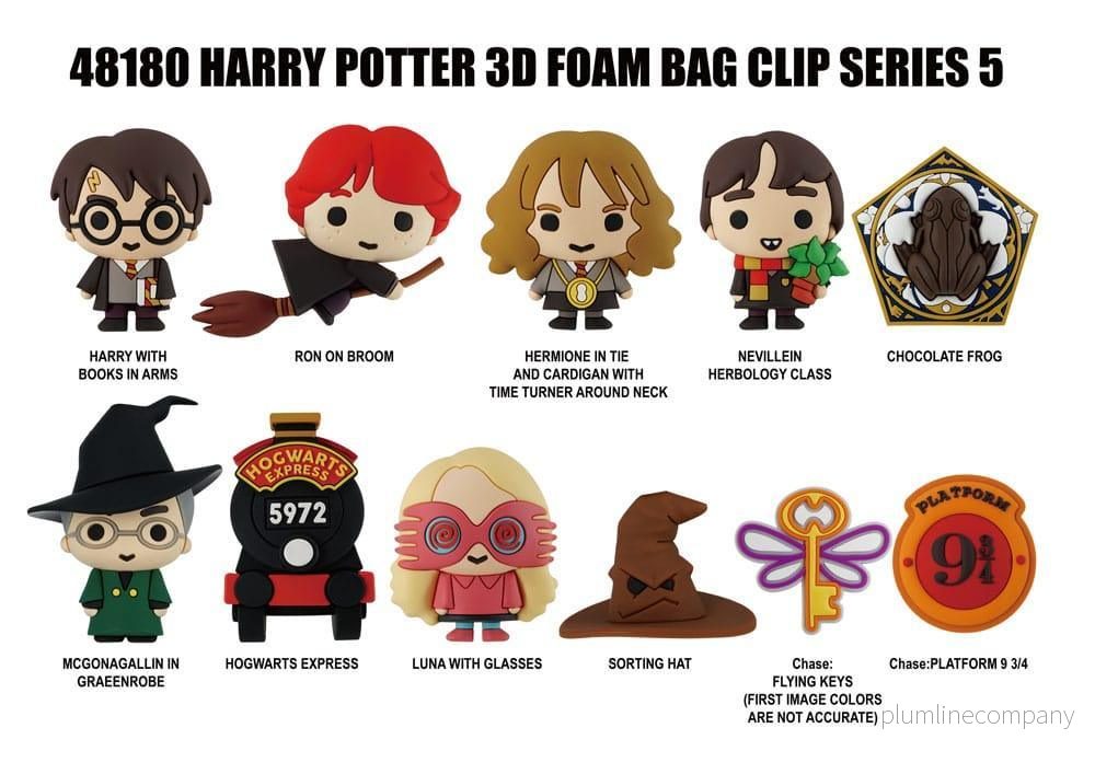 Harry Potter 3D PVC Bag Clips Series 5 Display (24) - Bild 3