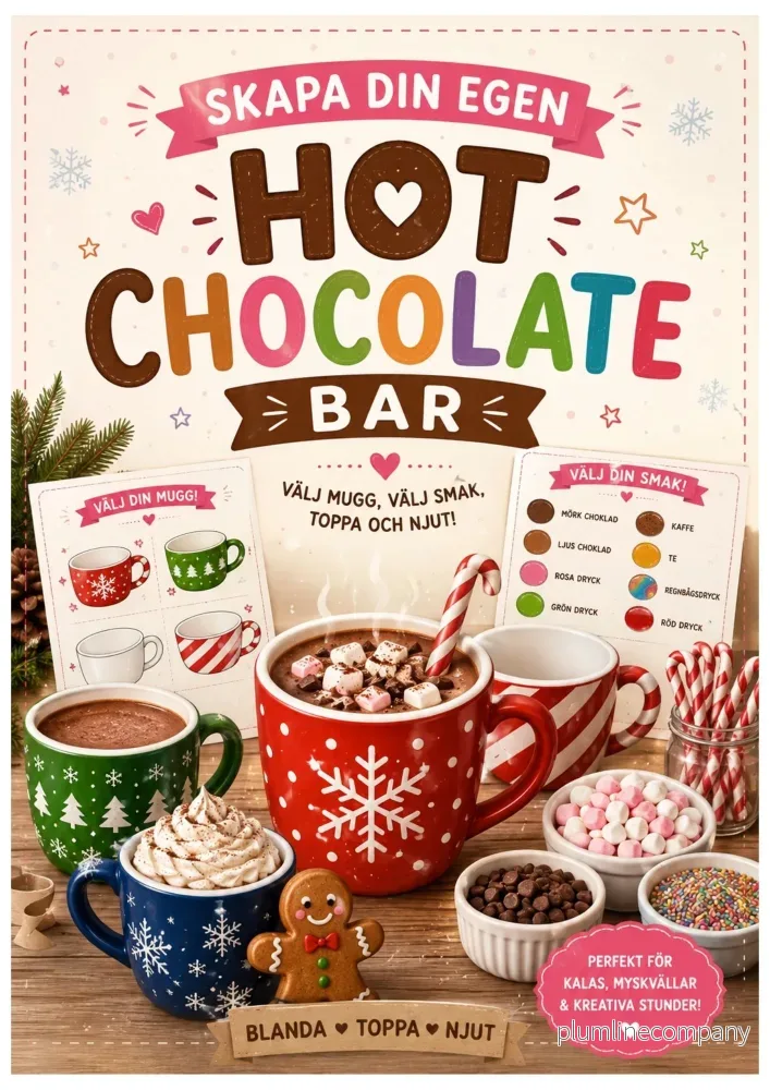 Skapa din egen Hot Chocolate Bar Skapa din egen Hot Chocolate Bar