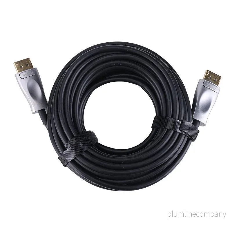 NÖRDIC 50m Aktiv AOC Fiber Optisk HDMI 2.0 4K 60Hz 18Gbps EDID CEC HDR ARC Dolby DTS-HD - Bild 2