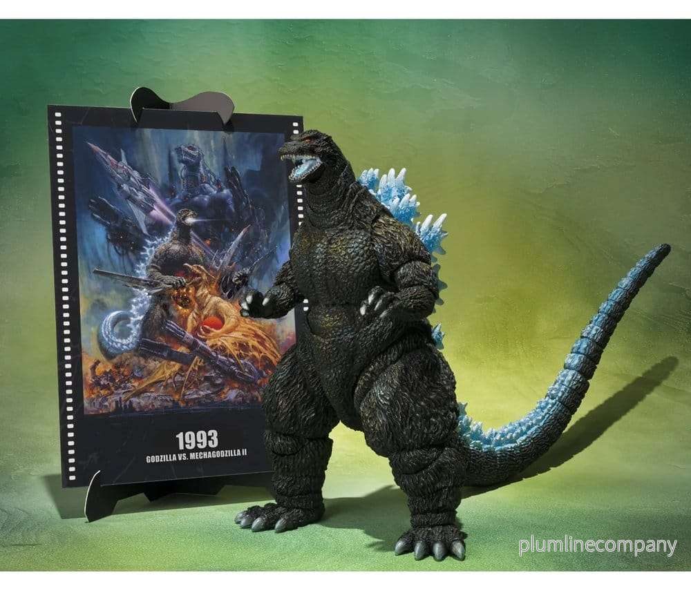 Godzilla S.H.MonsterArts Actionfigur Godzilla (Godzilla vs. Mechagodzilla II Poster Coloring Ver.) -Movie Graphic Plus- 16 cm Godzilla S.H.MonsterArts Actionfigur Godzilla (Godzilla vs. Mechagodzilla II Poster Coloring Ver.) -Movie Graphic Plus- 16 cm