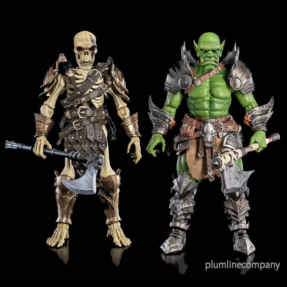 Mythic Legions Actionfigur Tillbehör Fiendehuvud Paket - Bild 3