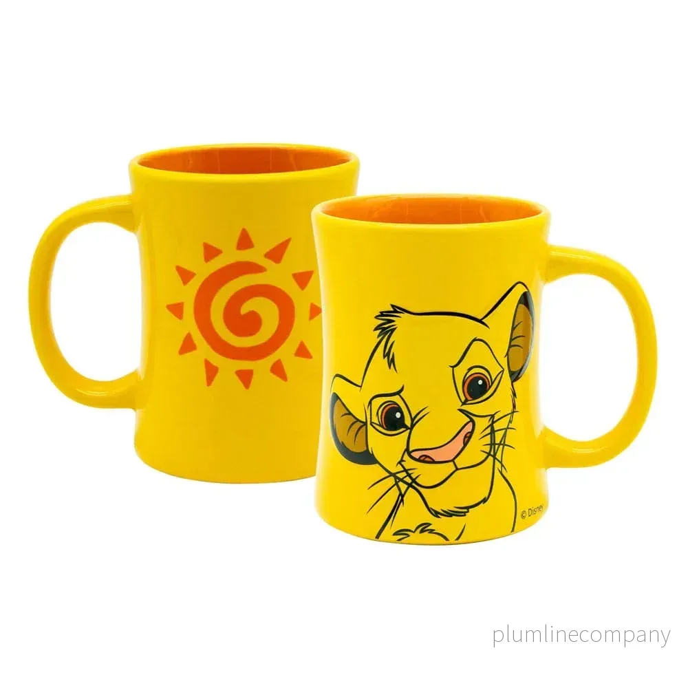 Disney Lejonkungen 3D Reliefmugg Simba 360 ml Disney Lejonkungen 3D Reliefmugg Simba 360 ml