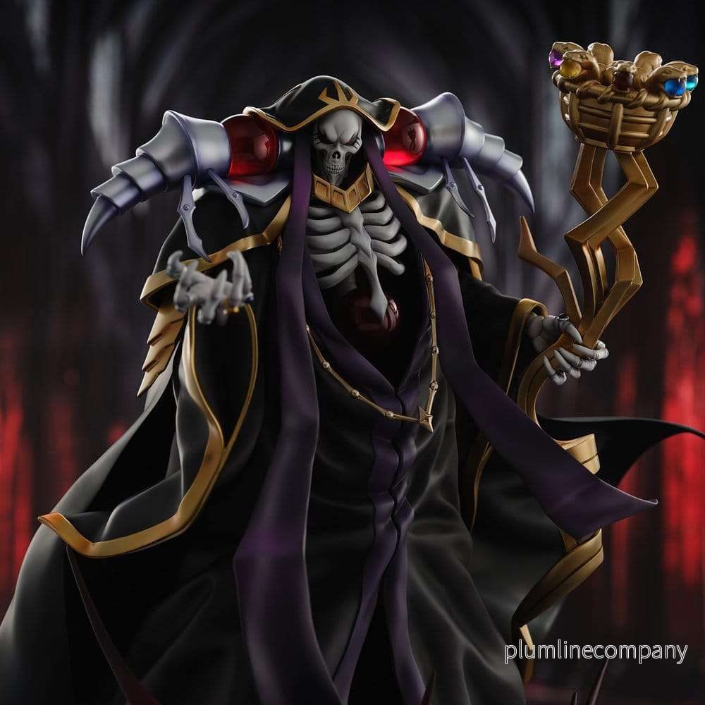 Overlord PVC-figur Ainz Ooal Gown 10th Anniversary so-bin Ver. 34 cm - Bild 3