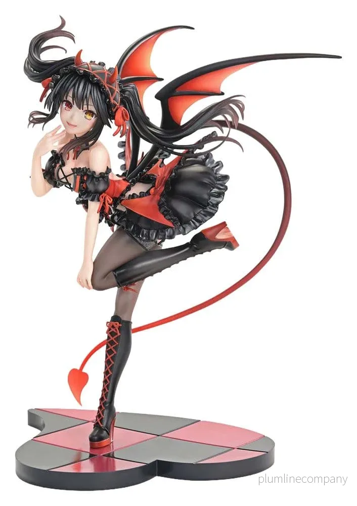 Date A Live Prisma Wing PVC Figur 1/7 Kurumi Tokisaki succubus 25 cm - Bild 2
