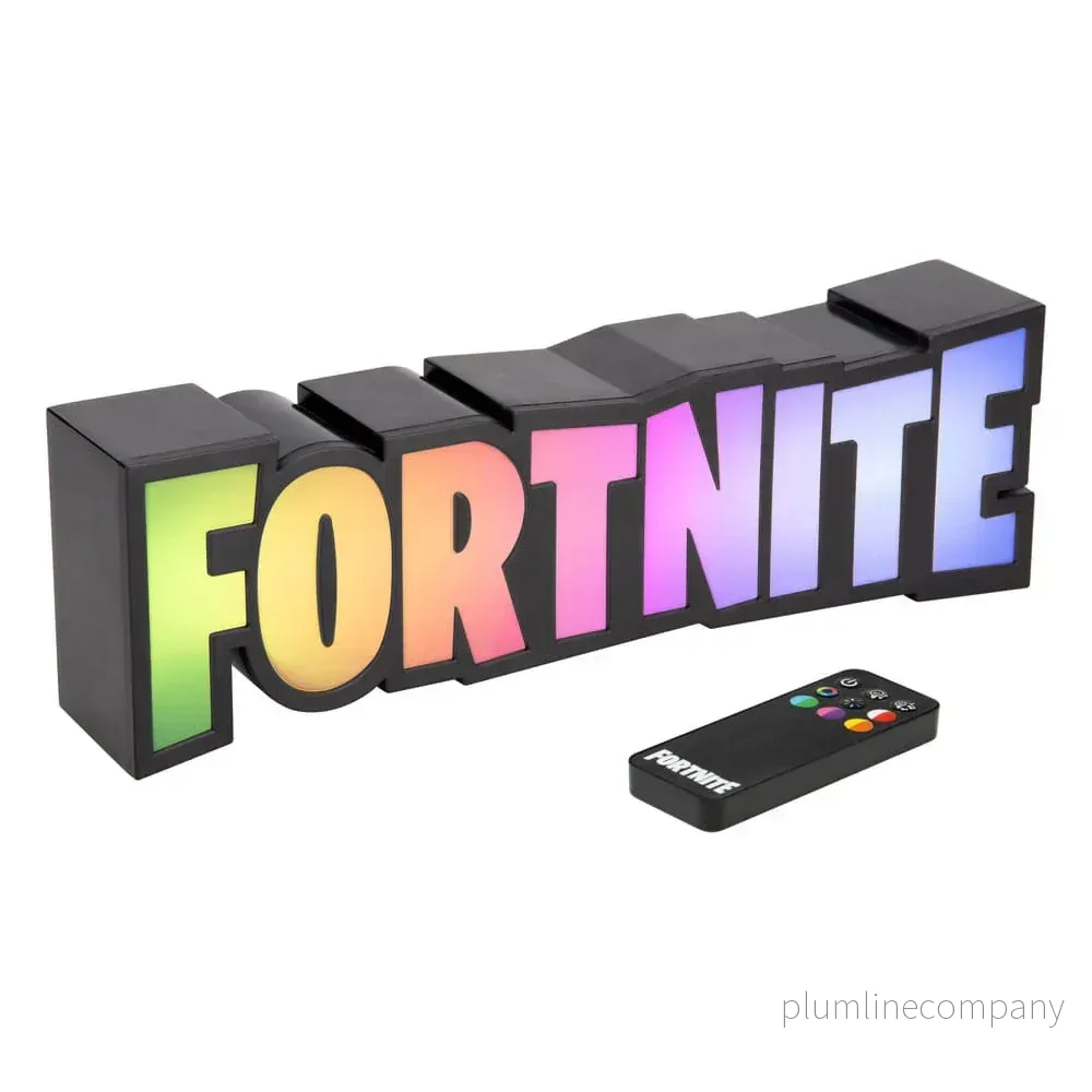 Fortnite Light Logo 32 cm – Officiell Lamp Fortnite Light Logo 32 cm – Officiell Lamp