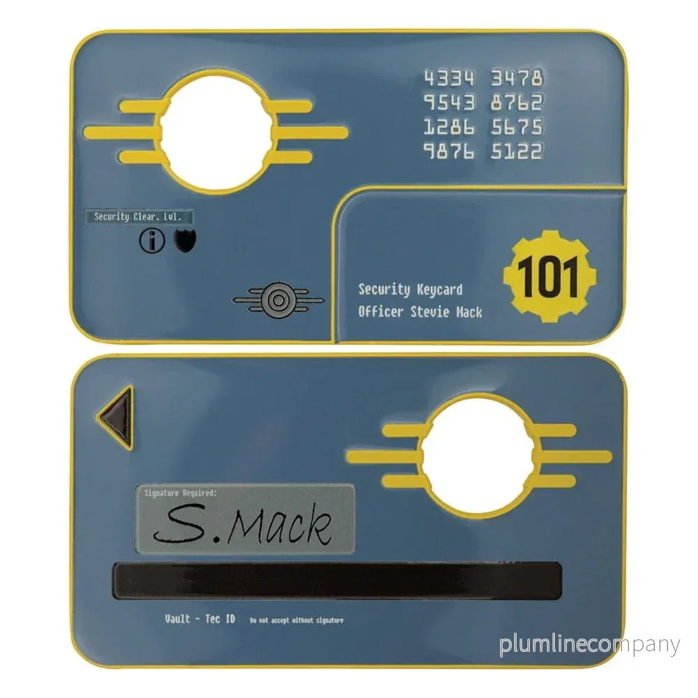 Fallout 3 Replica Vault 101 Security Keycard Limited Edition - Bild 2