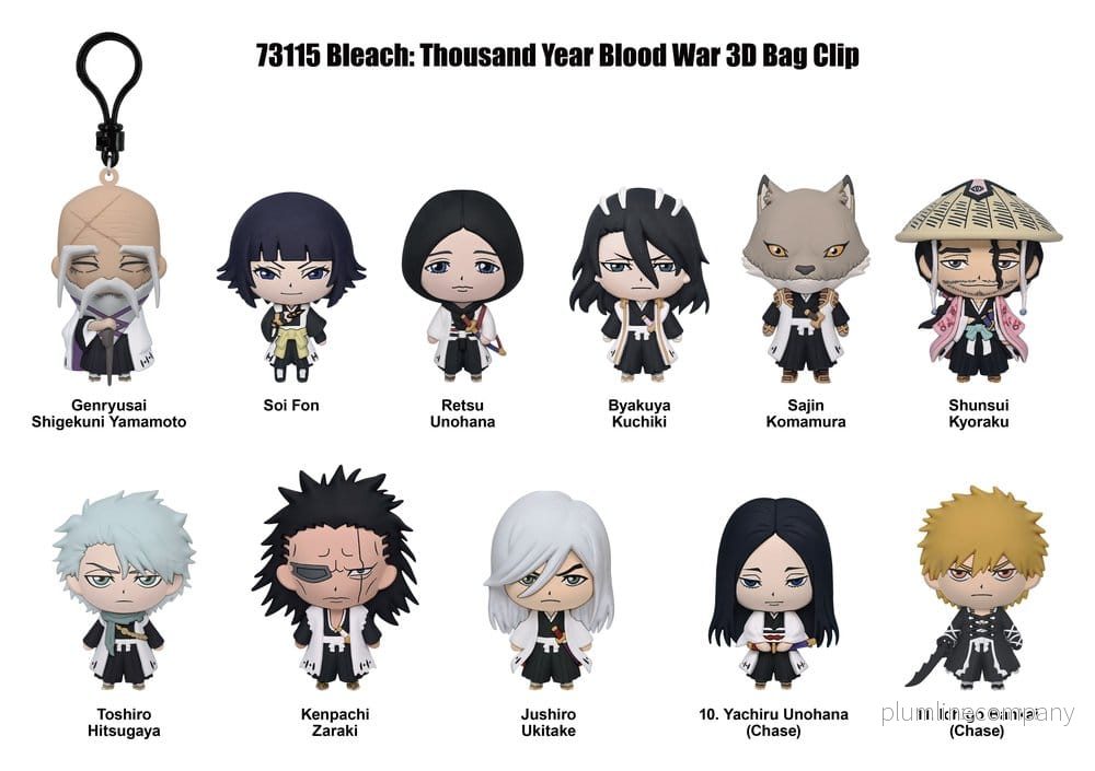 Bleach Thousand-Year Blood War 3D PVC Påsklämmaserie 2 Display (24) - Bild 3