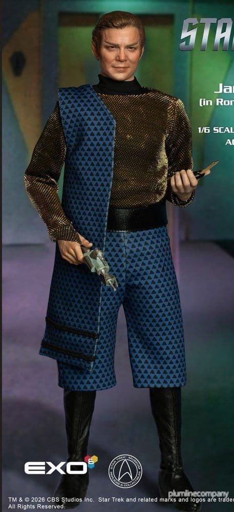 Star Trek: The Original Series Actionfigur 1/6 Kapten James T. Kirk (Romulansk Förklädnad) 29 cm Star Trek: The Original Series Actionfigur 1/6 Kapten James T. Kirk (Romulansk Förklädnad) 29 cm