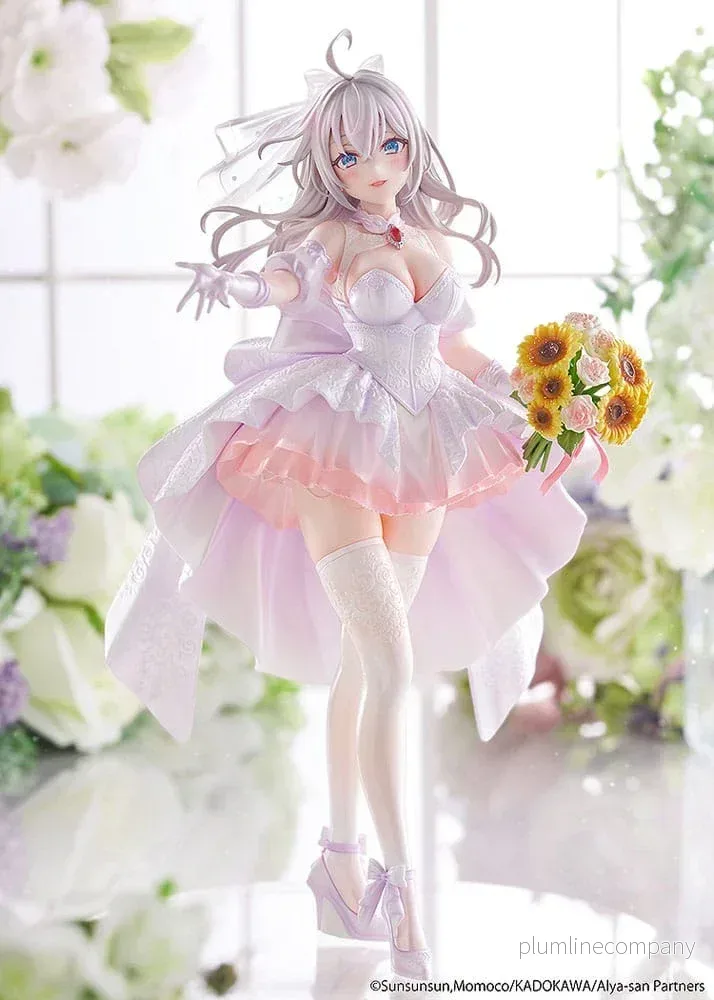 Alya Ibland Döljer Sina Känslor Figur 1/7 Alisa Mikhailovna Kujou Bröllopsklänning Ver. - Bild 3