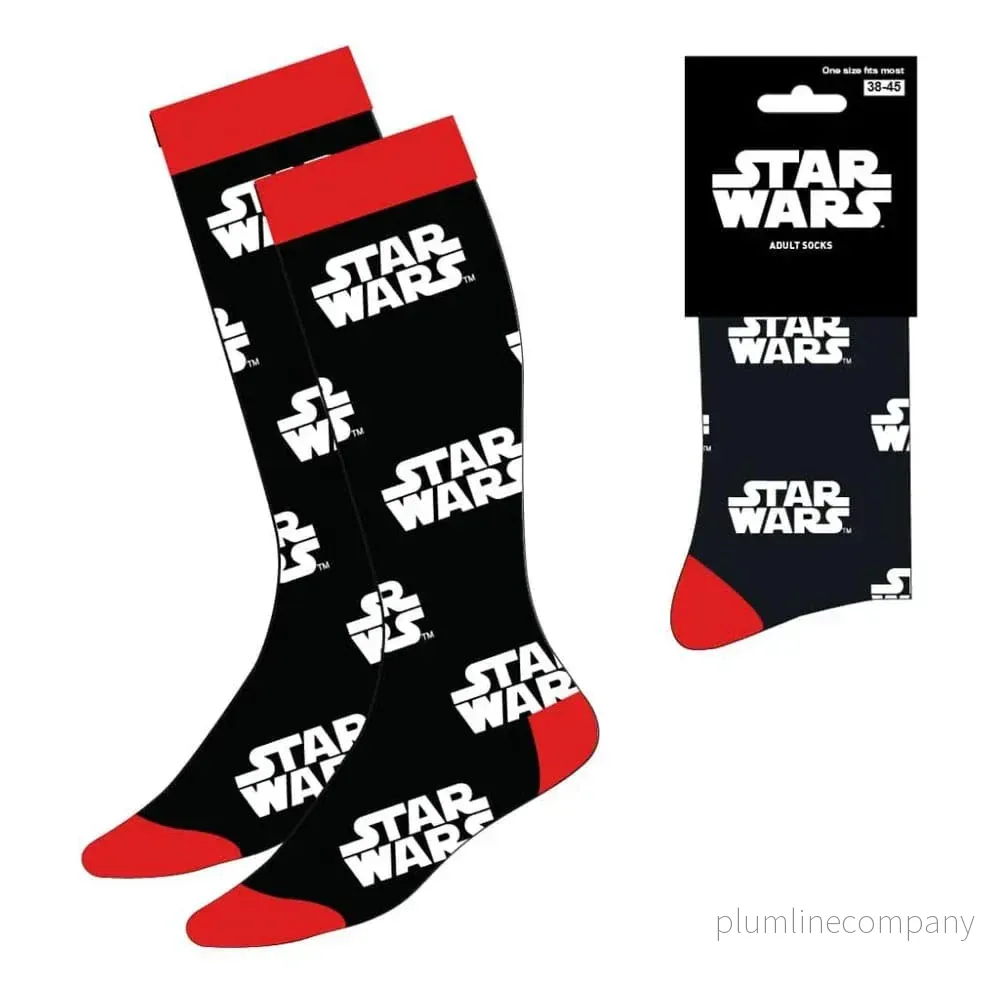 Star Wars Strumpor med Logga 38-45 Star Wars Strumpor med Logga 38-45